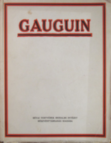 Robert Rey - Gauguin
