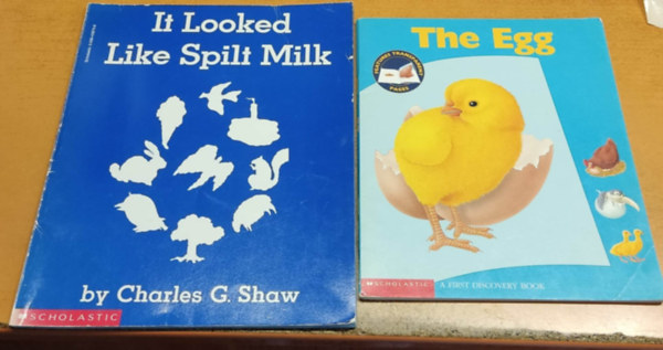 Gallimard Jeunesse s Ren Mettler Charles G. Shaw - It Looked Like Split Milk + The Egg (2 fzet)(Scholastic Inc.)