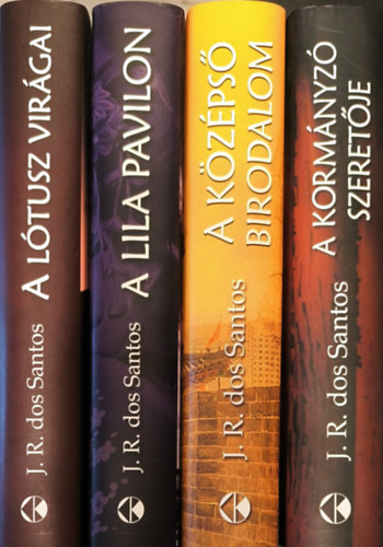 Jos� Rodrigues dos Santos - A l�tusz vir�gai 1-4. (A l�tusz vir�gai + A lila pavilon + A k�z�ps� birodalom+ A korm�nyz� szeret�je)