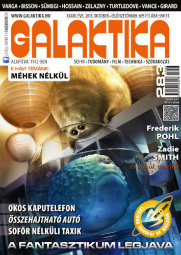 Galaktika magazin XXXIV. vf., 2013. oktber 283. szm