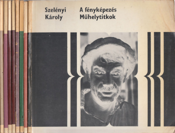 8 db. Műhelytitkok (A fényképezés + A restaurálás + A rajzfilm + Színház és látvány I.-II. + Kelmék és hímzések + A kert művészete + Agyagművesség)