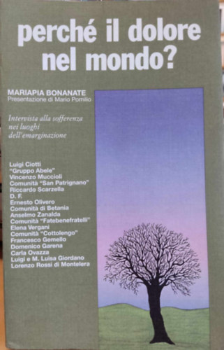 Mario Pomilio Mariapia Bonanate - Perché il dolore nel mondo? (Edizioni Paoline)(Hanno Detto 4)