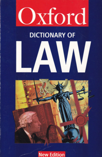 Elizabeth a. Martin - Oxford Dictionary of Law (Oxford jogisztr - angol nyelv)