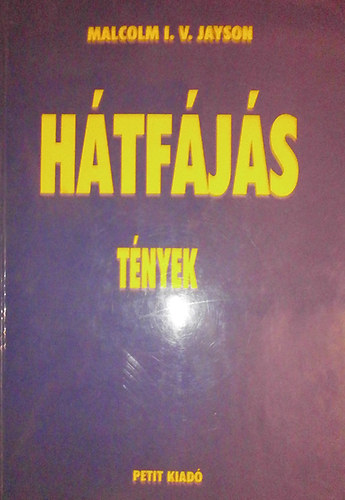 Jayson V. I. Malcolm - H�tf�j�s - T�nyek