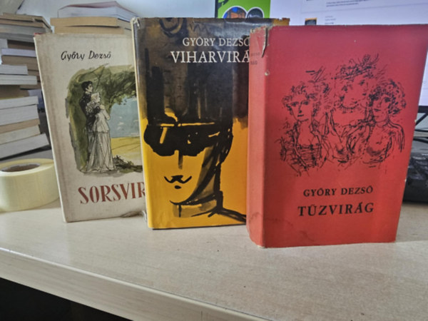 Gyry Dezs - 3 db Gyry Dezs: Sorsvirg + Tzvirg + Viharvirg