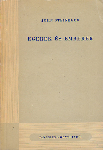 John Steinbeck - Egerek �s emberek