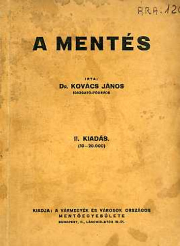 Dr.Kovács János - A mentés