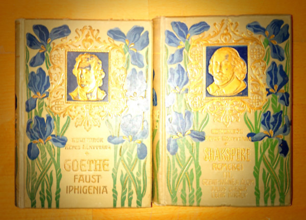Shakespeare W. Goethe Johann Wolfgang von - 2 db a Remek�r�k K�pes K�nyvt�r�b�l: Goiethe - Faust, Iphigenia; 'Shakspere' remekei III. Szent-Iv�n �ji �lom, Julius Caesar, Lear kir�ly
