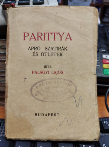 Pal�gyi Lajos - Parittya