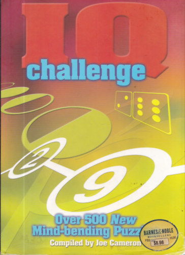 Joe Cameron - IQ Challenge: Over 500 New Mind-bending Puzzles