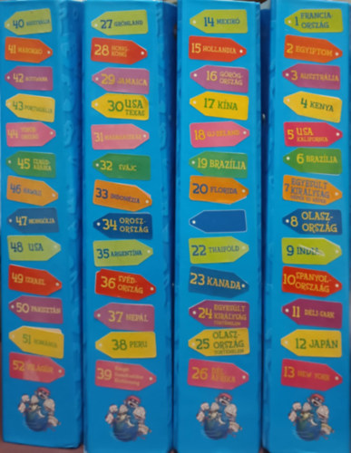 Rugrats - Fecsegő tipegők a világ körül 1-4 (21. szám hiányzik)