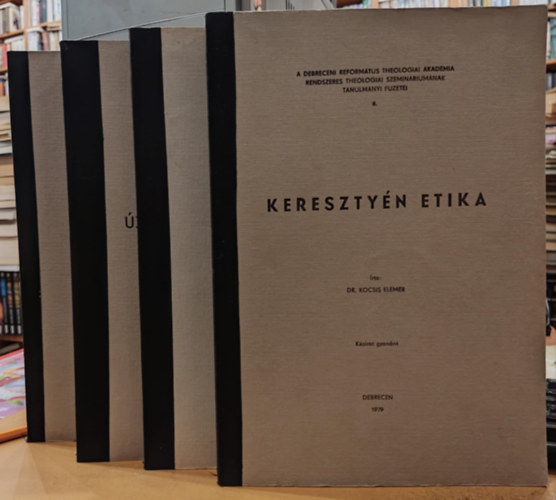 Dr. Varga Zsigmond J. , Gnther Bornkamm, Dr. Kocsis Elemr Czegldy Sndor (szerk.) - 4 db Theologiai Akadmia: 1. szm: Liturgika + 2. szm: jszvetsgi bevezets + 5. szm: A Nzreti Jzus + 6. szm: Keresztyn Etika