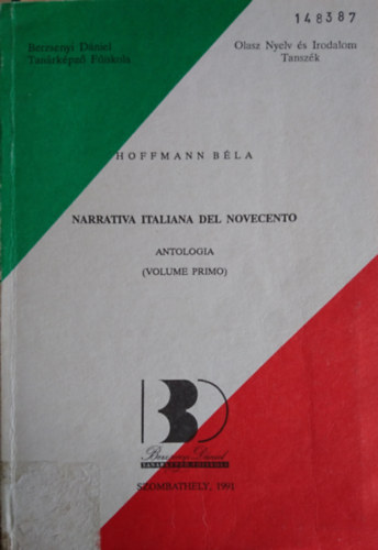 Hoffmann B�la - Narrativa Italiana Del Novecento