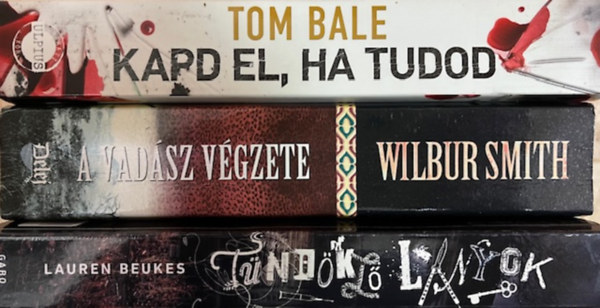 Lauren Beukes, Tom Bale Wilbur Smith - Krimi knyvcsomag (3 ktet)