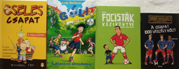 Gyermek futtbal t�m�j� k�nyvcsomag