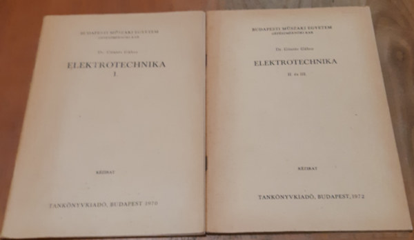 Dr. G�nt�r G�bor - Elektrotechnika I-III.
