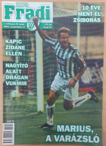 100% Fradi - I. vfolyam 29. szm 2003. szeptember 17.
