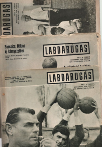 Hoffer Jzsef  (szerk.) - Labdargs 1970. vf. 2-12. szm ( 11 szmonknt, 1.  szm hinyzik )