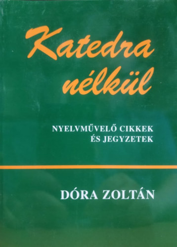 Dra Zoltn - Katedra nlkl