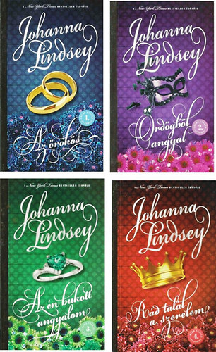 Johanna Lindsey - Locke csal�d I - IV. - R�d tal�l a szerelem - Az �n bukott angyalom - �rd�gb�l angyal - Az �r�k�s