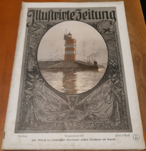 Kriegsnummer 133, Nr. 3842, Band 148. 15. Februar 1917