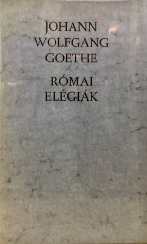 Goethe - R�mai el�gi�k