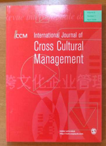 International Journal of Cross Cultural Management Volume 9. Number 1. April 2009.