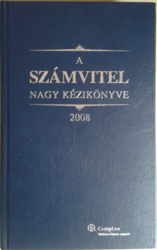 Kardos; Szakcs; Tth - A szmvitel nagy kziknyve 2008