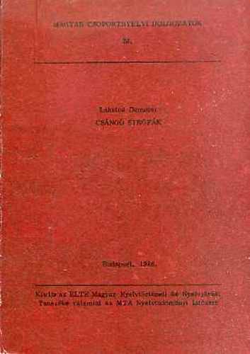 Lakatos Demeter - Cs�ng� str�f�k