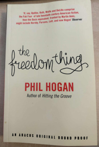 Phil Hogan - The freedom thing