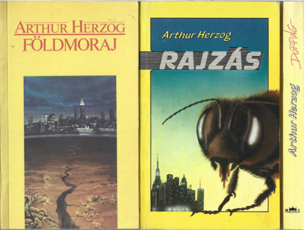 Arthur Herzog - 3 db k�nyv, F�ldmoraj, Rajt�s, Dopping
