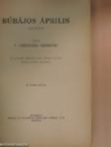 A "Szerelem" szerz�je - B�b�jos �prilis