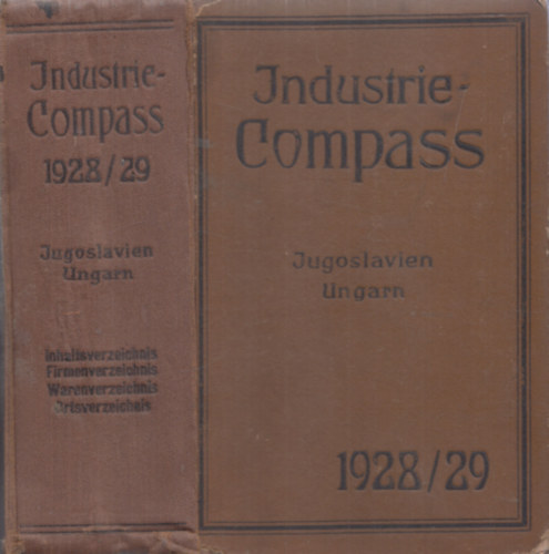Industriecompass - Jugoslavien - Ungarn 1928/29
