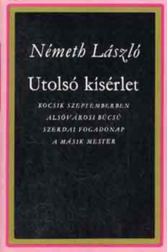 L�szl� N�meth - 5 db N�meth L�szl� k�tet