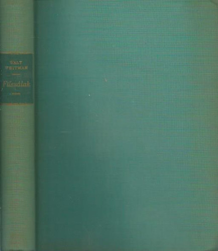 Walt Whitman - F�sz�lak