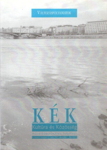 Vitányi Iván - Kék Kultúra és Közösség III. folyam I. évf. 1. szám 1997. december