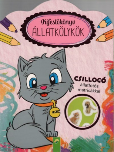 llatklykk - Kifestknyv - Csillog llatfots matrickkal