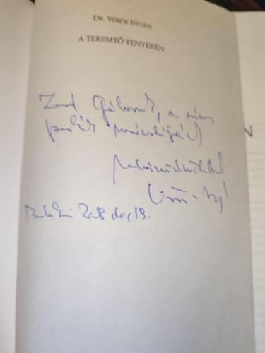 Dr. Vörös István - A teremtő tenyerén