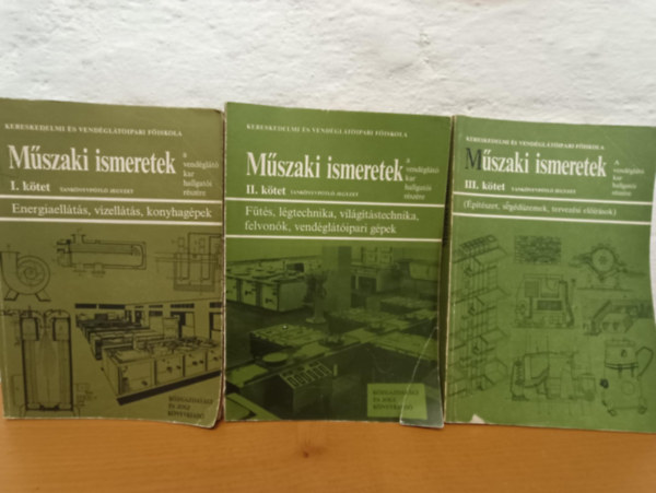 Mszaki ismeretek - Tanknyvptl jegyzet I-III