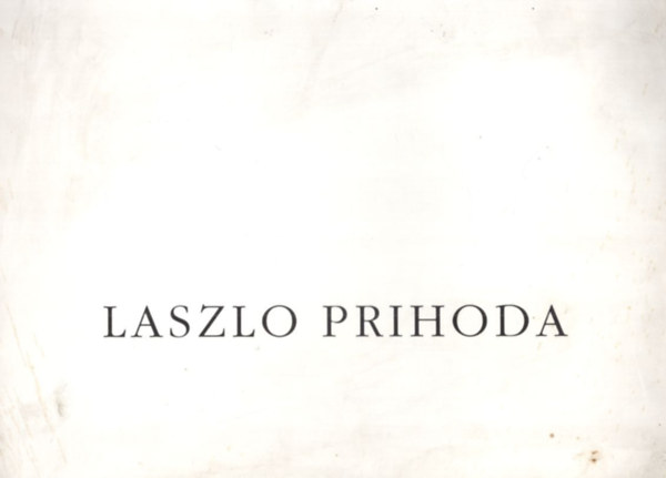 Laszlo Prihoda ( nmet festszeti album )