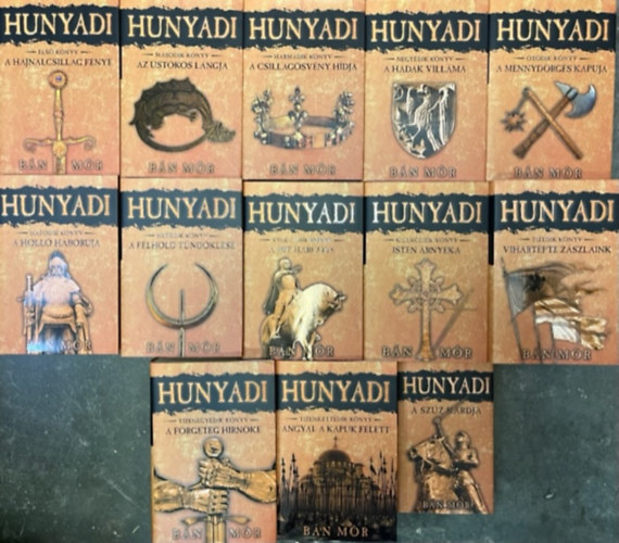 Bán Mór - Hunyadi ciklus (1-12 + 1 kötet )