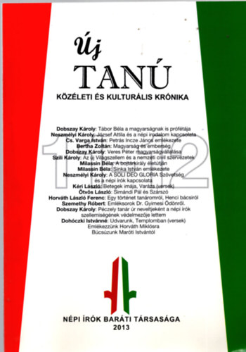 Bodó Imre , Dobszay Károly Szili Károly (szerk.) - Új tanú 13 -14 Közéleti és kulturális krónika