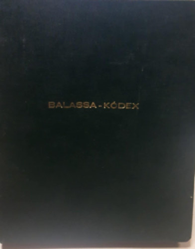 Balassa-kdex (reprint)