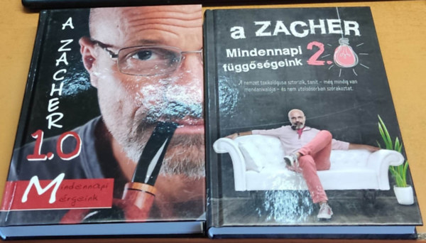 Dr. Zacher Gbor - Dr. Karizs Tams - A Zacher 1.0: Mindennapi mrgeink + A Zacher 2.0: Mindennapi fggsgeink (2 ktet)
