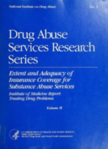 ismeretlen - Drug Abuse Services Research Series