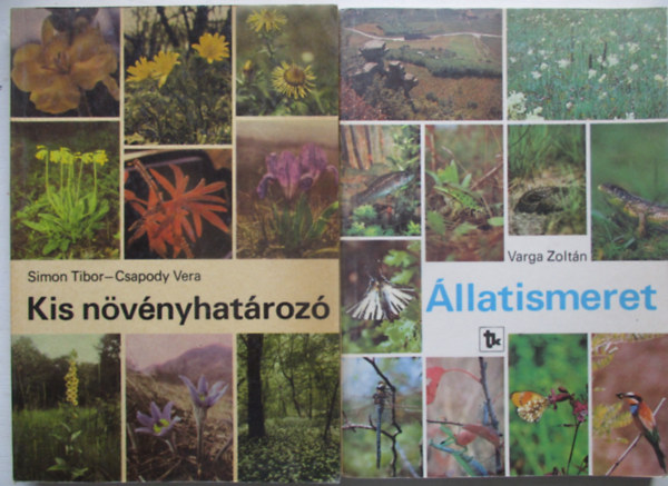 Állatismeret + Kis növényhatározó (2 db)