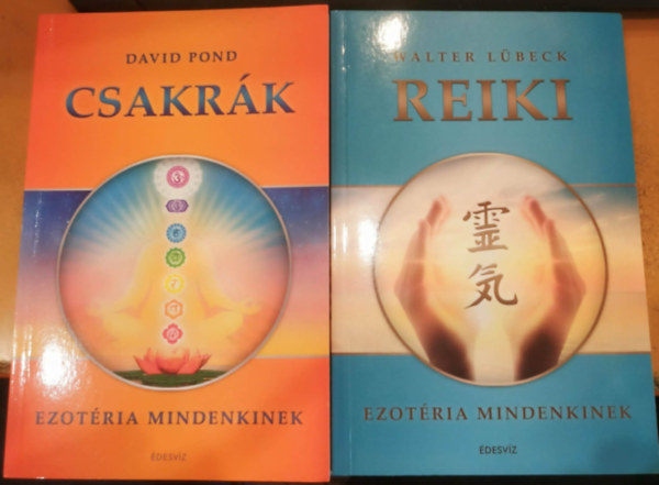 Walter Lübeck, David Pond - 2 db Ezotéria mindenkinek: Csakrák + Reiki
