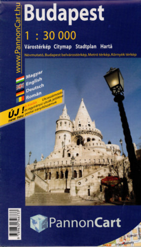 Budapest 1:30000 PannonCart