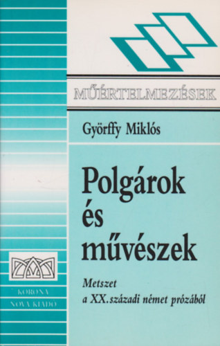 Gyrffy Mikls - Polgrok s mvszek (metszet a XX. szzadi nmet przbl)