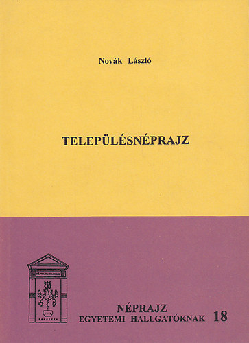 Novk Lszl - Teleplsnprajz